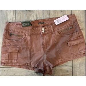Wild Fable Low-Rise Cargo Camp Denim Shorts